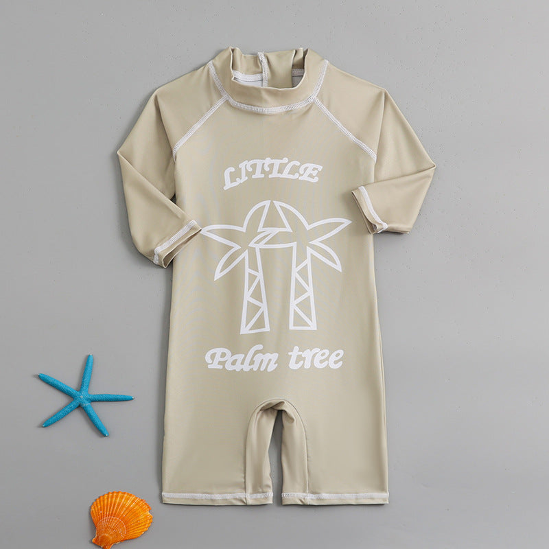 Children's Swimsuit, Boy's One-Piece, Cute Baby Swimsuit for Small and Medium-Sized Children, Women's Sun Protection Quick-Drying Cross-Border Swimsuit Amazon