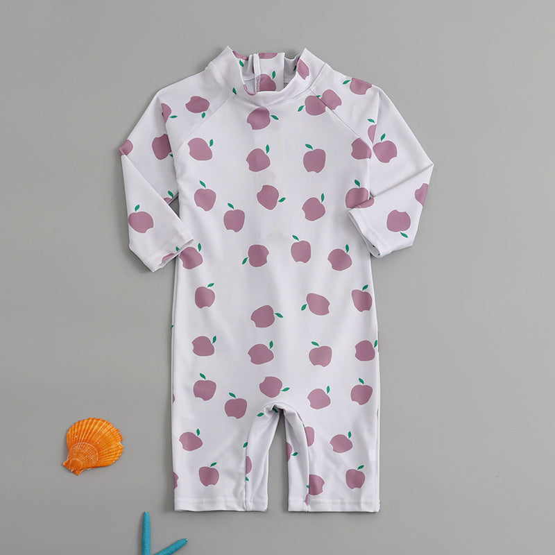 Children's Swimsuit, Boy's One-Piece, Cute Baby Swimsuit for Small and Medium-Sized Children, Women's Sun Protection Quick-Drying Cross-Border Swimsuit Amazon
