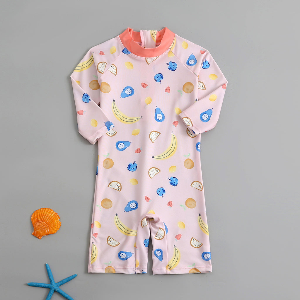Children's Swimsuit, Boy's One-Piece, Cute Baby Swimsuit for Small and Medium-Sized Children, Women's Sun Protection Quick-Drying Cross-Border Swimsuit Amazon