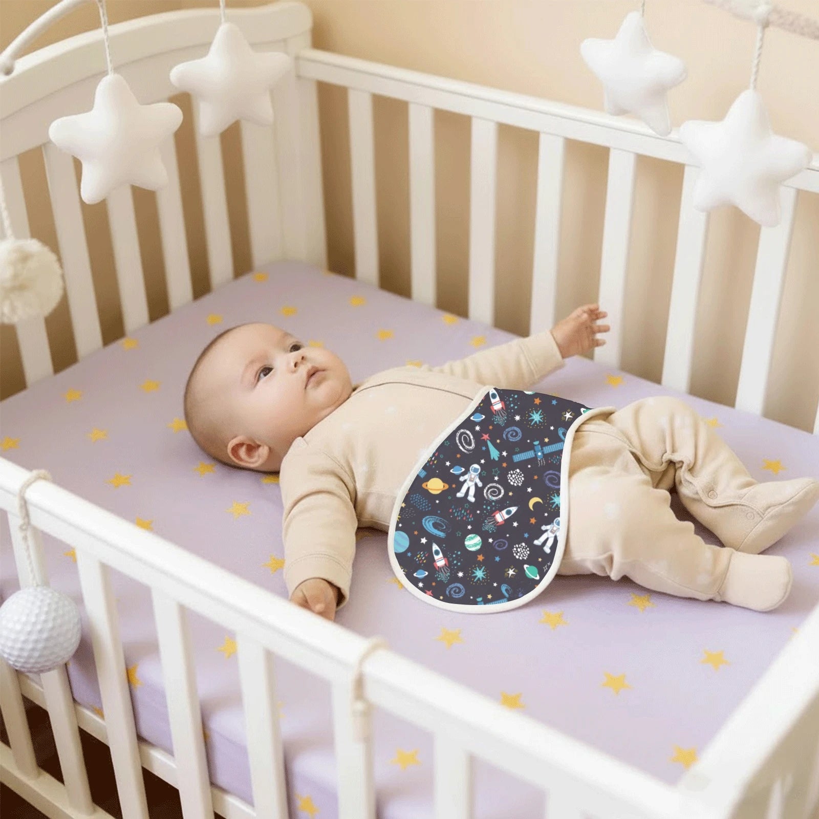 6/5/4Pcs Baby Burp Cloths Baseball Print Soft Cotton Newborn Bibs Absorbent Burpies For Infant Boy Girl Sports Theme Baby Shower