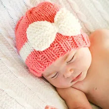Baby Photo Costume Clothes Newborn Girls Boys Photography Prop Crochet Knit Overall Bib Pants + Hat 2pcs Sets Striped Outfits