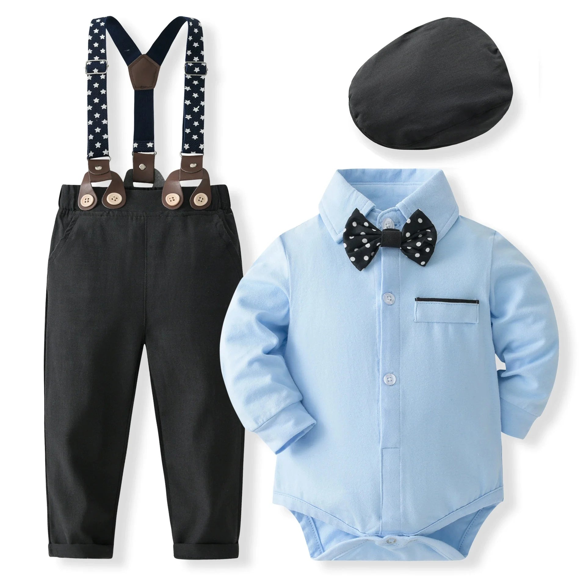 Baby Boy Clothes 0-24M Baby Boy Suits 4pcs infants Boys Baptism Easter Outfits  Christmas Clothes новорожденных одежда для