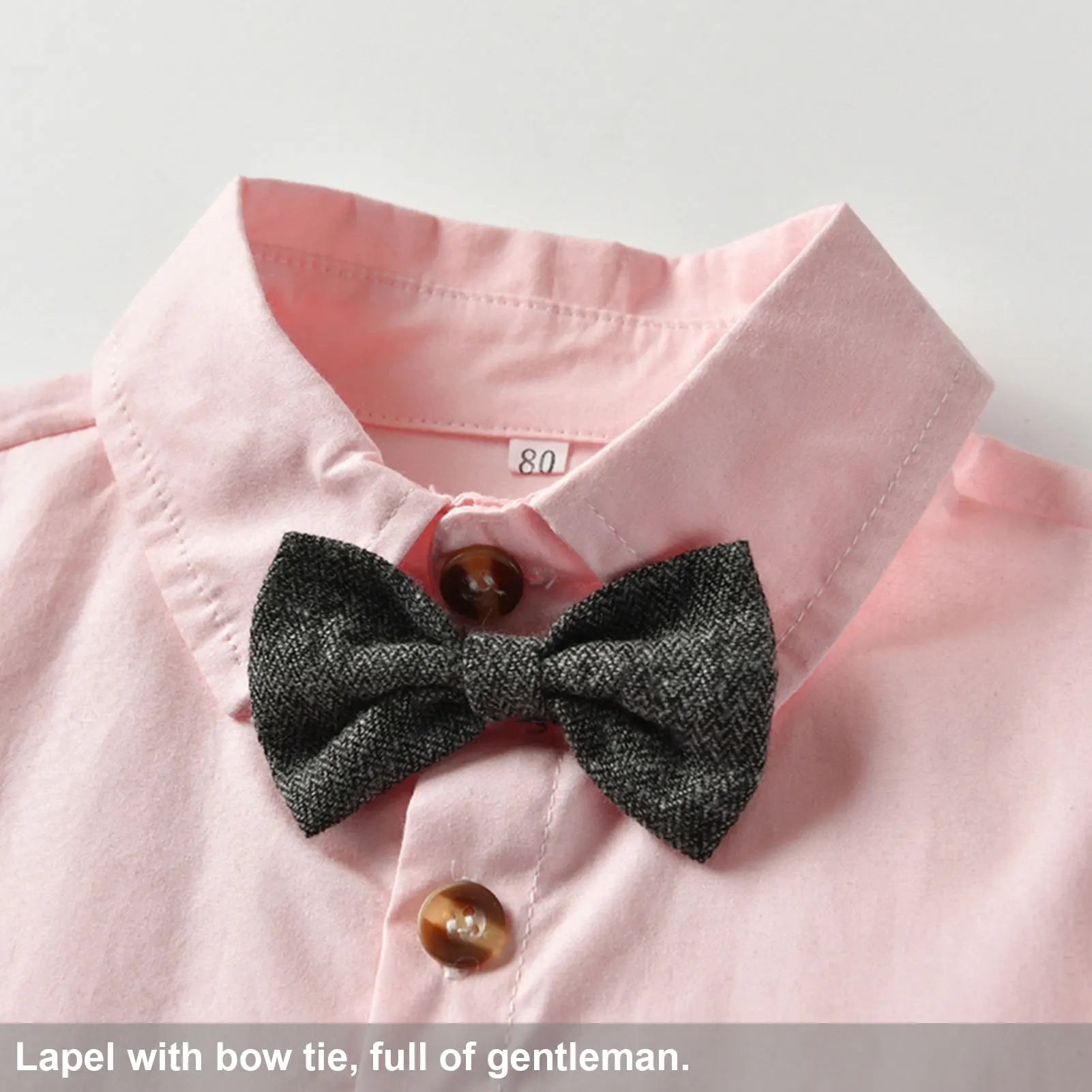 Baby Boys Suits Gentleman Shirt+Vest+Pants Toddlers Cotton Christening Wedding Birthday Clothing Set Formal Children's Suits