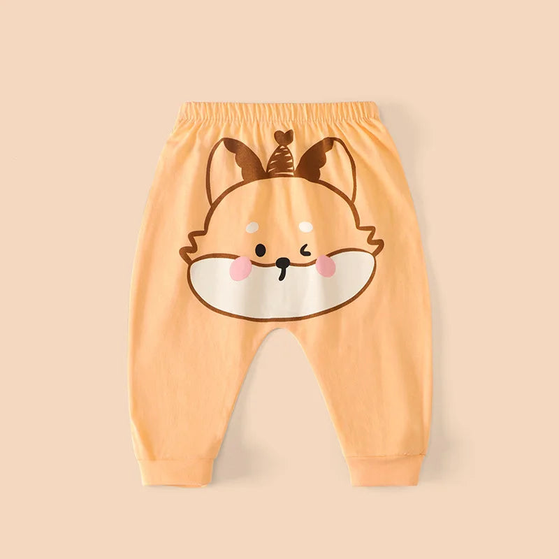 Baby Pants Spring Summer Harem Trousers Baby Boys Girls Big PP Pant Cotton Pants