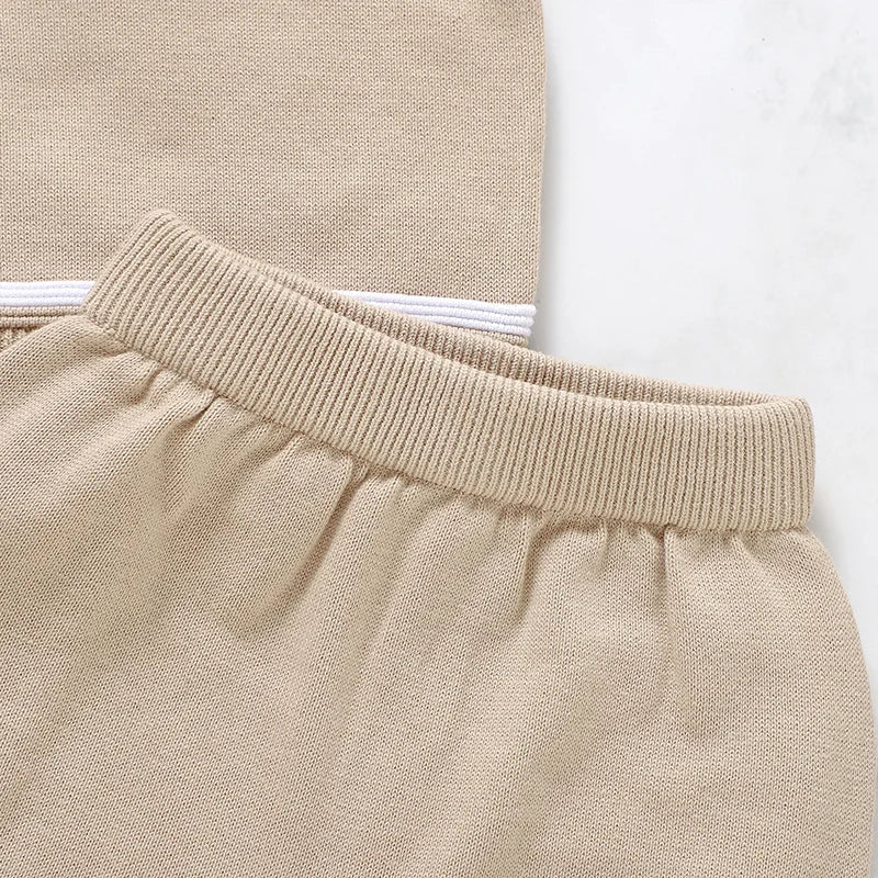 Baby Boys Clothes Sets Summer Cotton Knitted Short Sleeve T-Shirts+Shorts Newborn Infantil Tracksuits 0-18m Toddler Outfits 2pcs