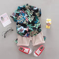 Baby Boy Clothes 0-5Y Summer New Beach Fashion Children Suits Boys Clothing Printed Shirts Short Sleeves Shorts Boys Two Pieces