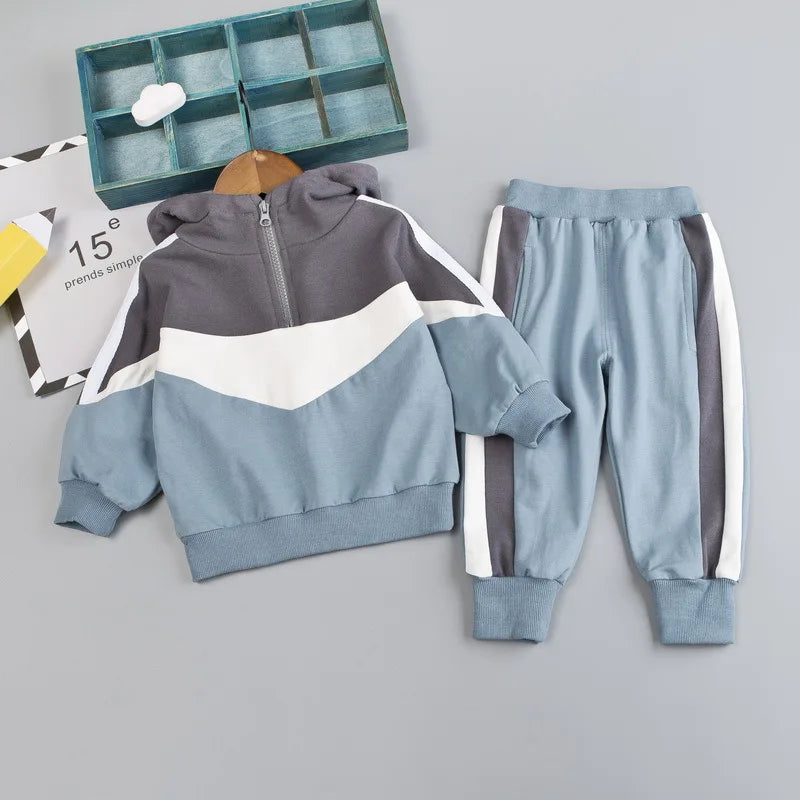 Toddler Baby Boys girl Clothes Set spring autumn corduroy Cartoon Clothing Sets Boys Hoodies Jacket And Pants Kids Suit 0-5Y