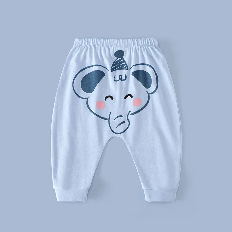 Baby Pants Spring Summer Harem Trousers Baby Boys Girls Big PP Pant Cotton Pants